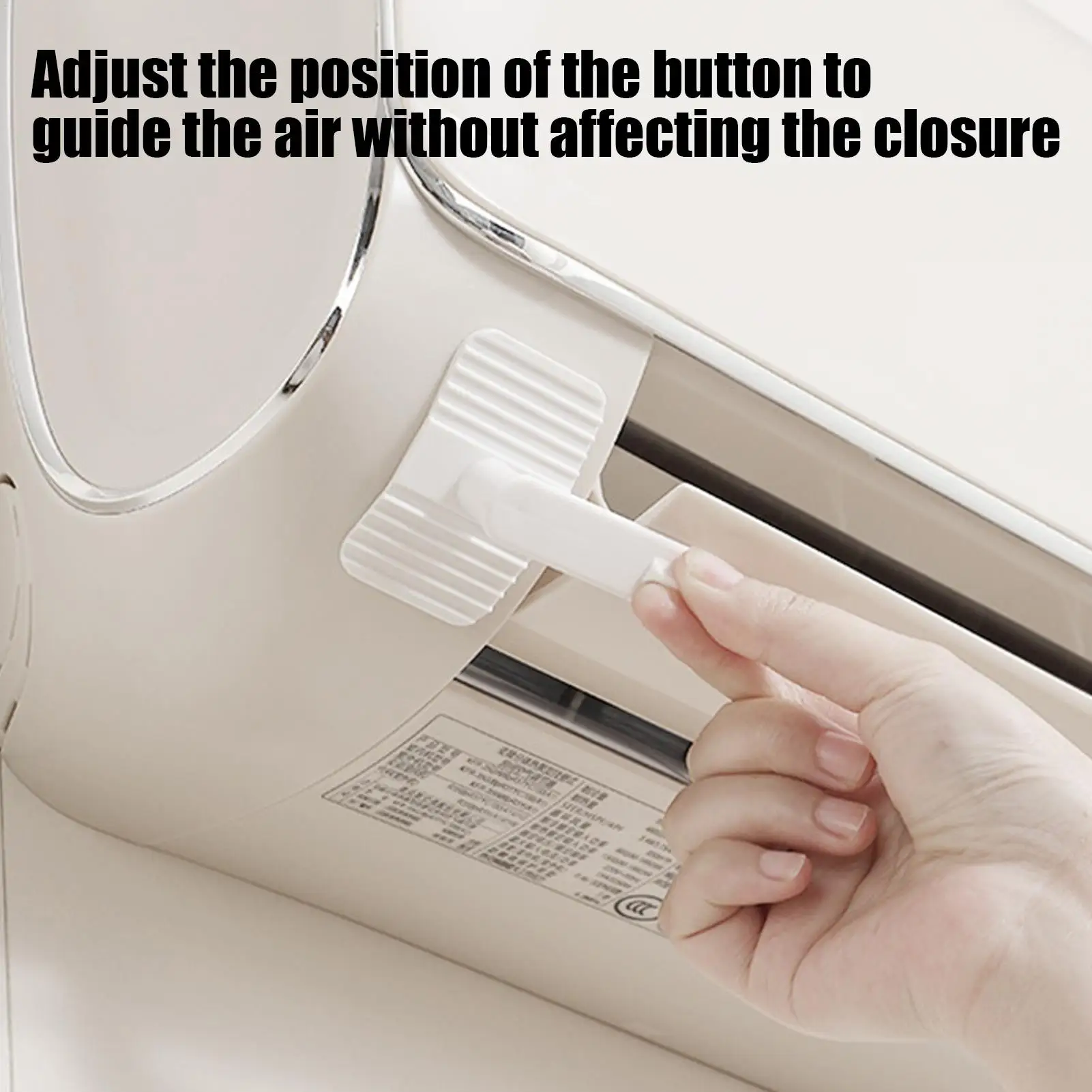 

Запчасти и аксессуары для кондиционера, 2 шт., ограничительные пряжки для выхода кондиционера, вращение, защита от прямого обдува, регулируемый