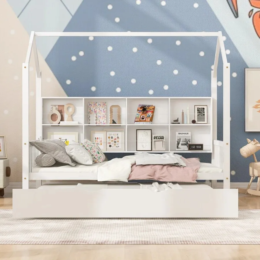 304 Stainless Steel Kids Bunk Bed Frame 1.2m Double Layer Durable Dormitory Home Bedroom Sleeping Furniture