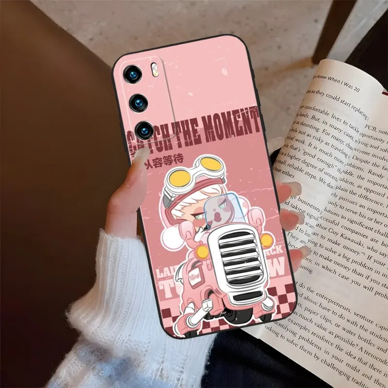 Molly DIMOO Cute Girl Phone Case For Huawei P40Pro P30 P50 P20 P10 P9 Pro Plus P8 P7 Psmart Z 2022 Nova 8 8I 8PRO 8SE Back Coque