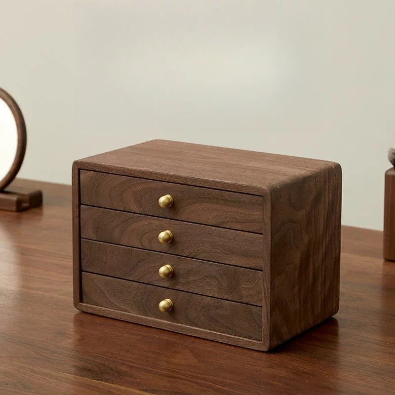 High Grade Multi-layer Jewelry Storage Box, Gift Case for Wedding, Hold Earrings and Necklaces
