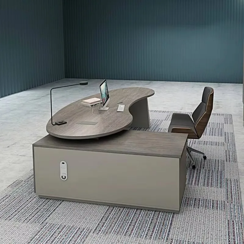 

Adjustable Drawers Office Desks Executive Brown Portable Organizer Office DesksPortable Organizer Mesas De Computador Furniture