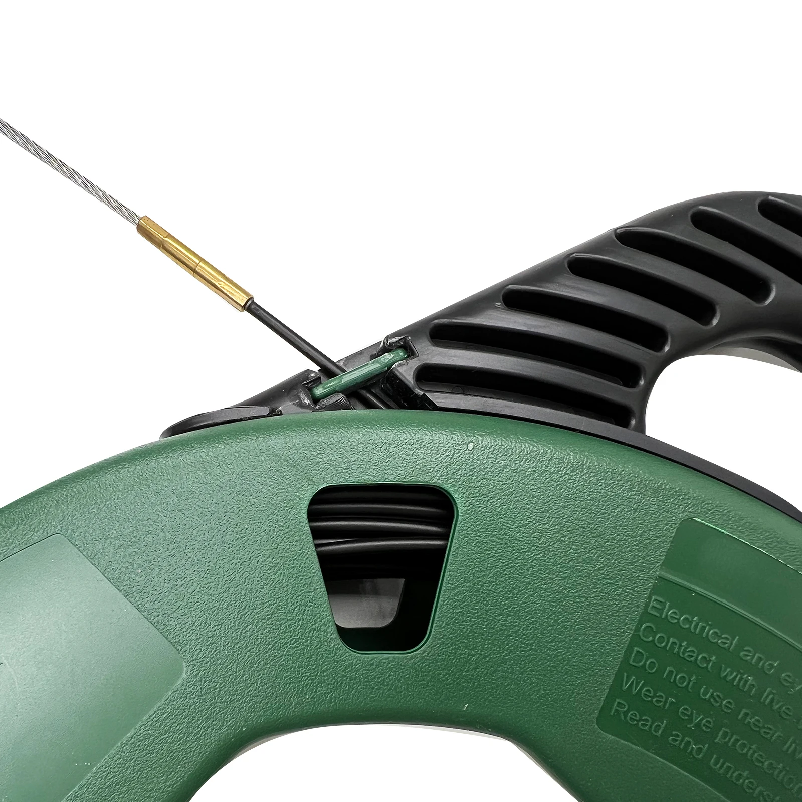 3mm 30m Fiberglass Fish Tape Rod Push Pull Line Cable Wire Reel Rodder Conduit Running Threader With Storage Box