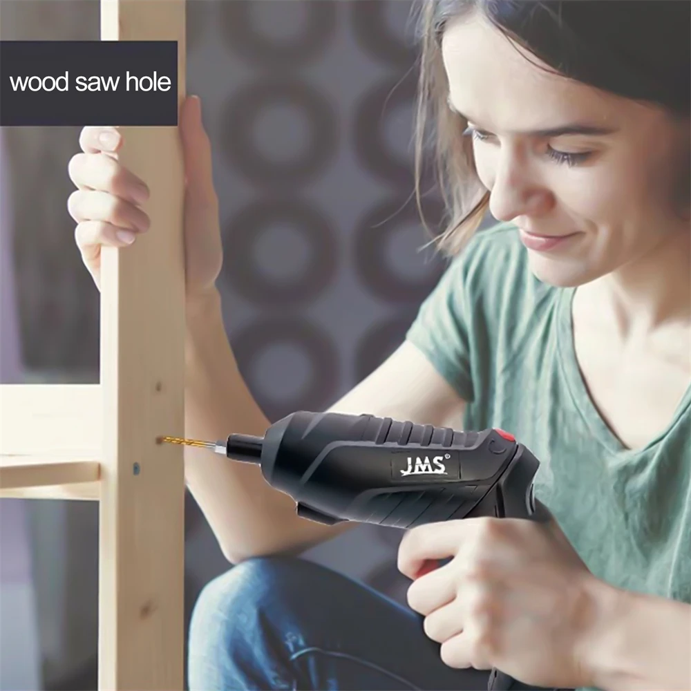 USB 충전식 무선 전기 드릴, 전동 공구 세트, 가정용 유지 보수 수리 도구, 4.2V, 74 개