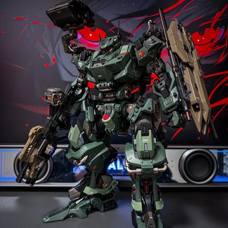 

Motor Nuclear Assault Mecha MNP CR02 65 Jihu 2 Type Loyal And Brave Plastic Assembly Model Kit For Adult Hobby Collectors