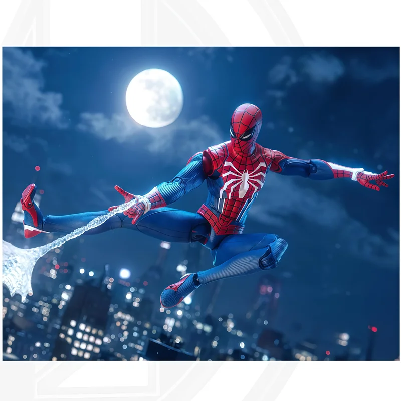 Figurka ZD Toy Peter Parker Marvel Legends Avengers Spider-Man PS4, model akcji, zabawka, przenośna ozdoba na biurko, prezent na Boże Narodzenie ‌ s