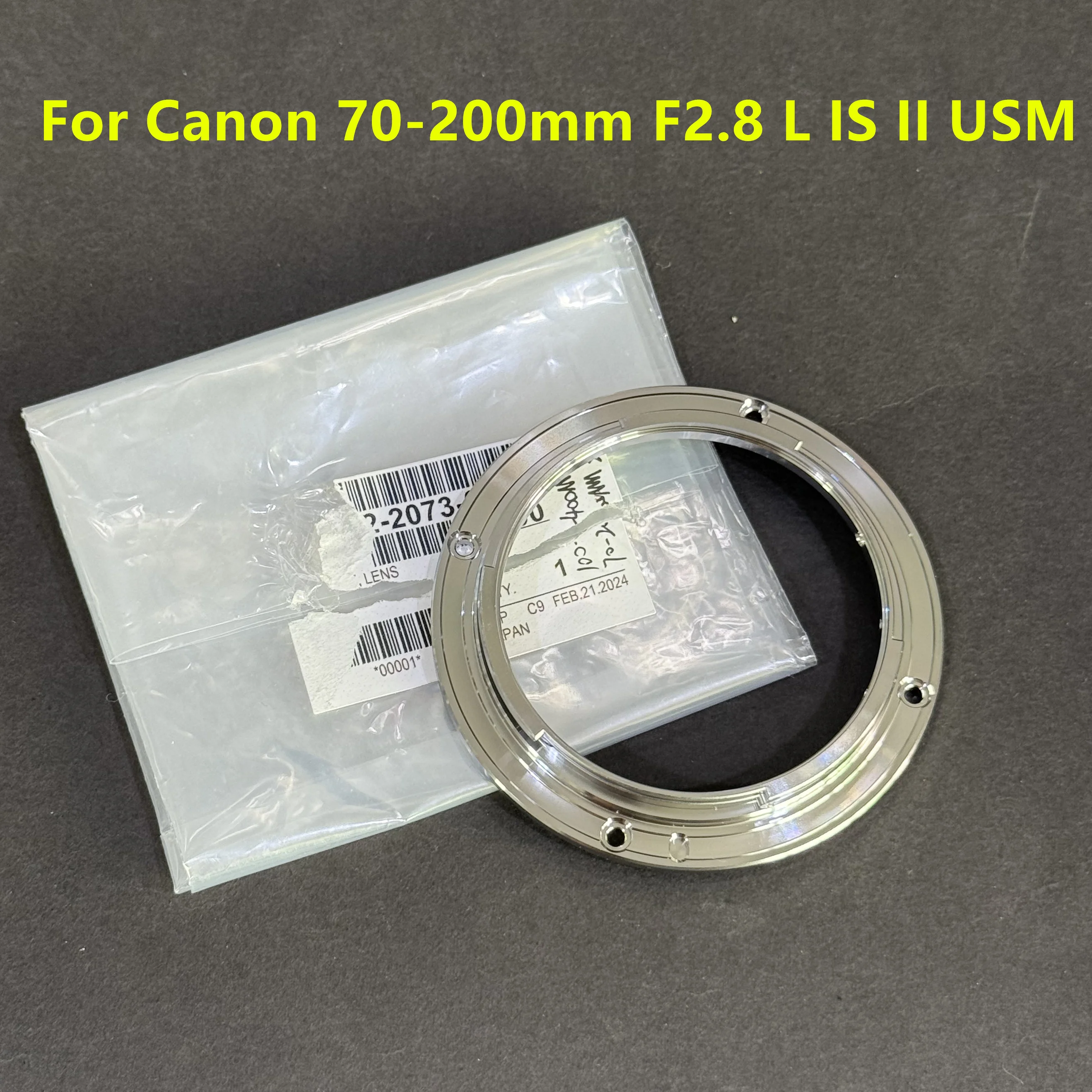 リアベイニーセットマウントメタルリング、リーフ70-200 2.8はii、YF2-2073、レンズ修理スペアパーツ、新品