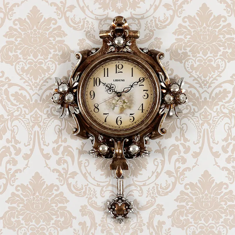 Vintage Modern Wall Clocks Xenomorph Design Creative Living Room Wall Clocks Fashion Nordic Relogio De Parede Home Decoration