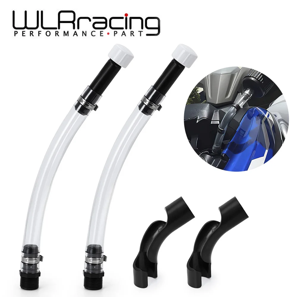 2pcs Hot 5 Gallon Fuel Jug Gas Can VP Racing Fuel Deluxe Cap Filler Hose 14-inch Hose Kit WLR-OFK04BK