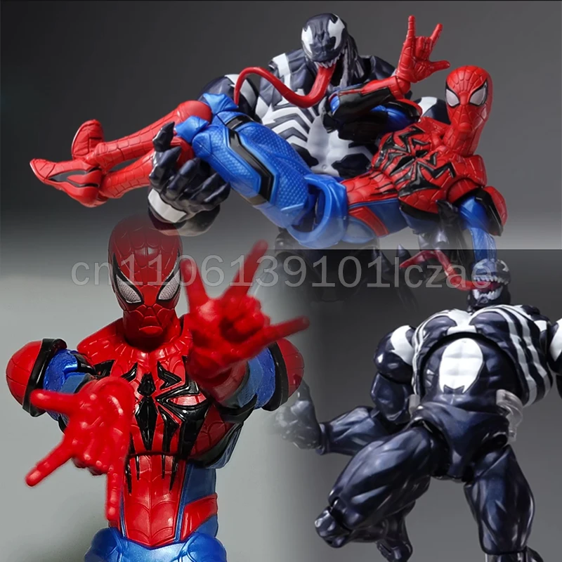 

Genuine Marvel Champion Class Rivals SpiderMan Venom Action Figure Spiderman Venom Anime Action Figurine Model Kit Toys