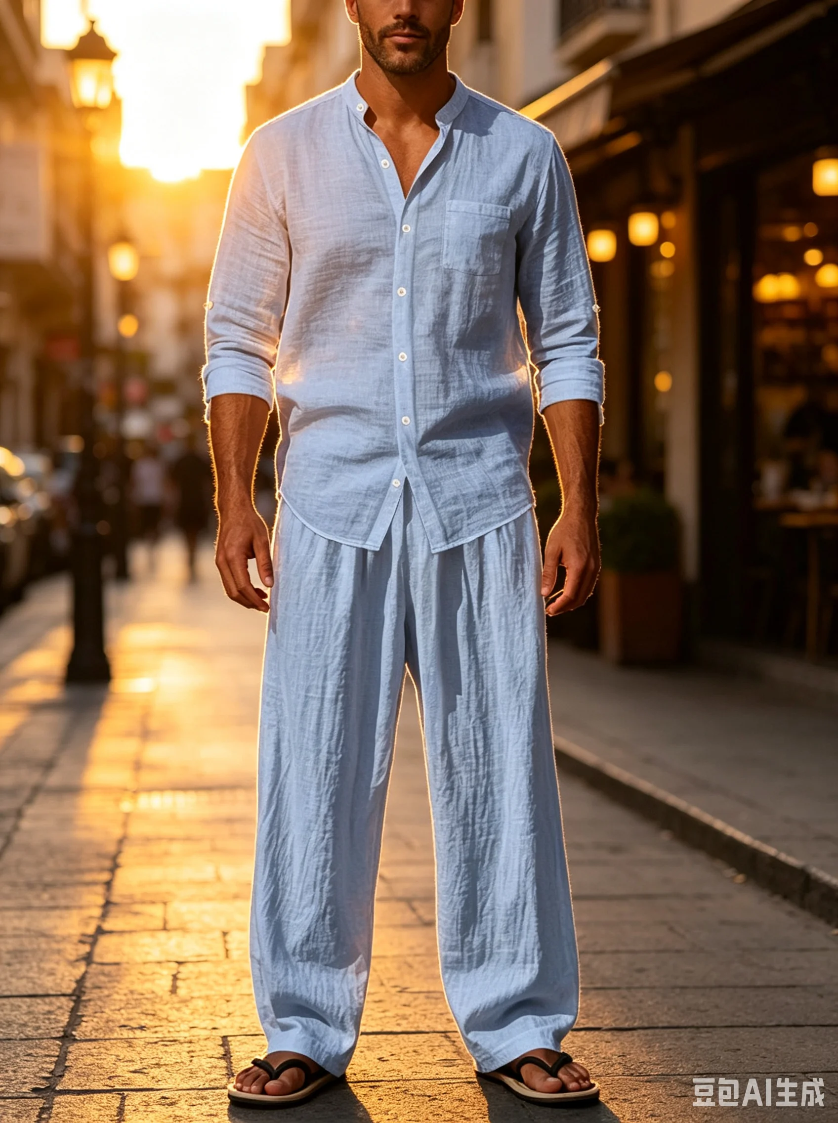 남성 만다린 칼라 버튼다운 투피스 세트 통기성 있는 텍 - Linen Shirt Breathable 리뷰 및 가격