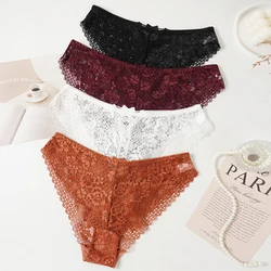 Women Lace Seamless Panties Sexy Low Waist Panties Soft Female Underwear Breathable Girls Underwear Women's Intimates