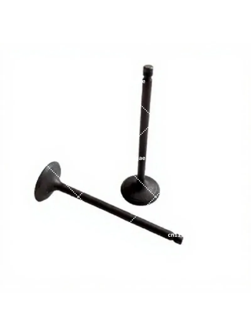 8Pcs Engine Intake Exhaust Valve Set, Inlet Outlet Valves Engine Cylinder Head Repair Replacement Part