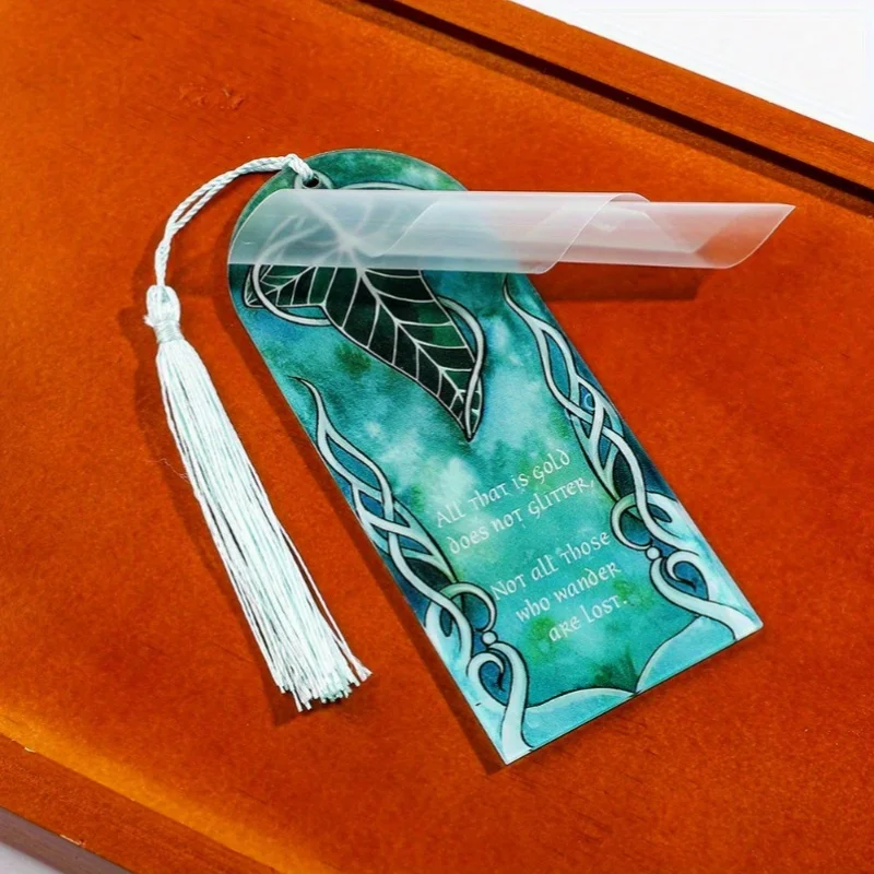 Lord of the Rings Acrylic Bookmarks Fantasy Movie Lovers Collectible Gifts Fiction Fan Book Accessories