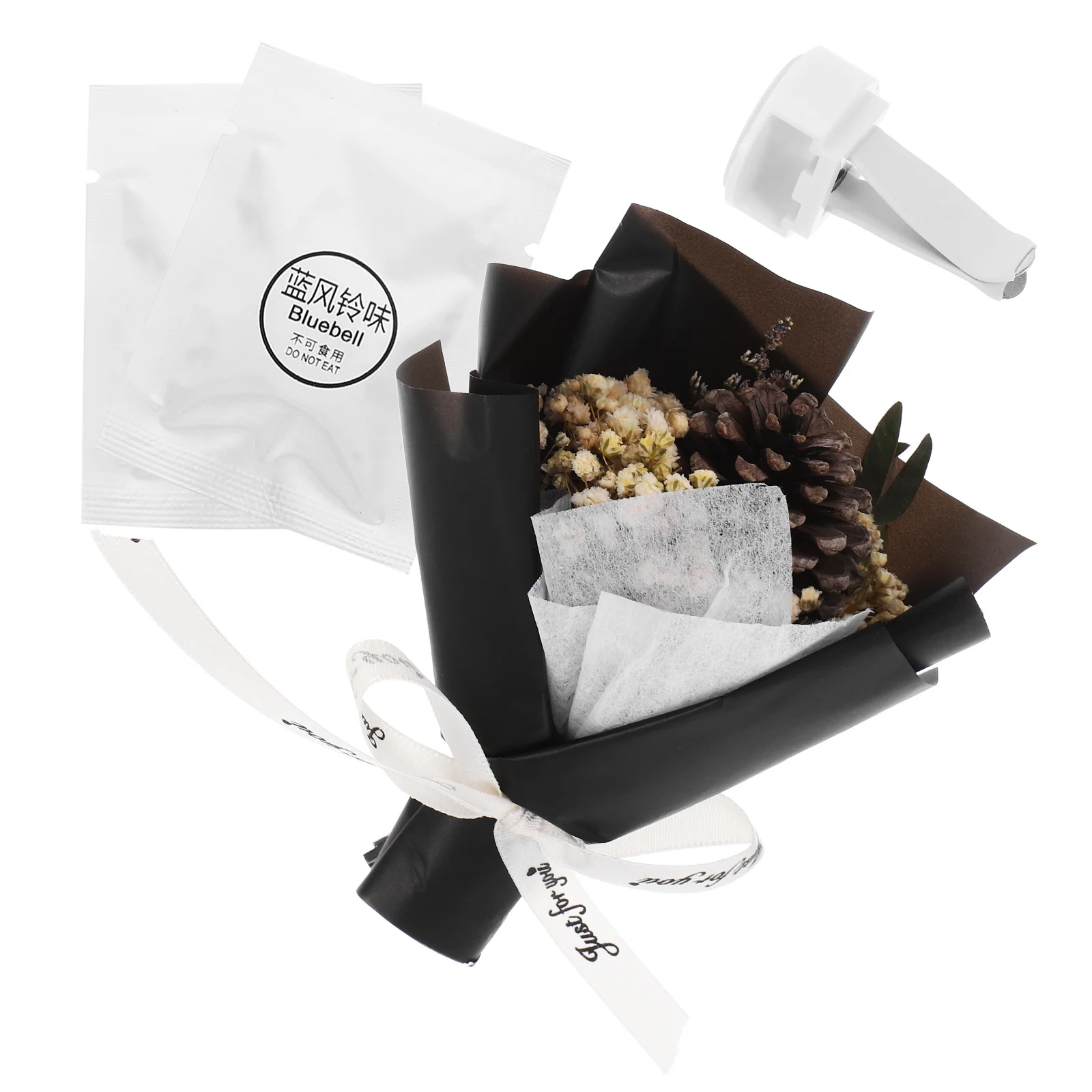 

Exquisite Mini Dried Flower Air Vent Clip Car Accessories Cute Decorative Diffuser Clip for Vehicle Air Conditioner Outlet