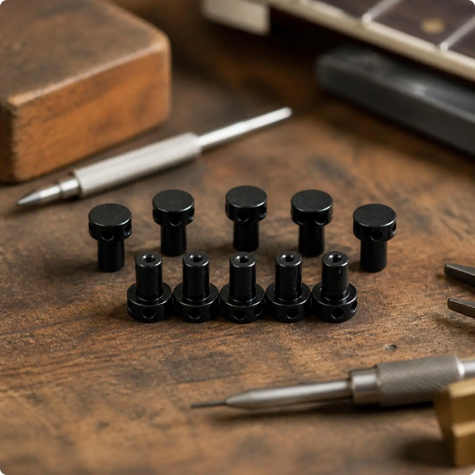 Steel Guitar Adjustment Rod Head Key 10 Pack for Guitar Maintenance Tools Spare Parts and Repair Equipment