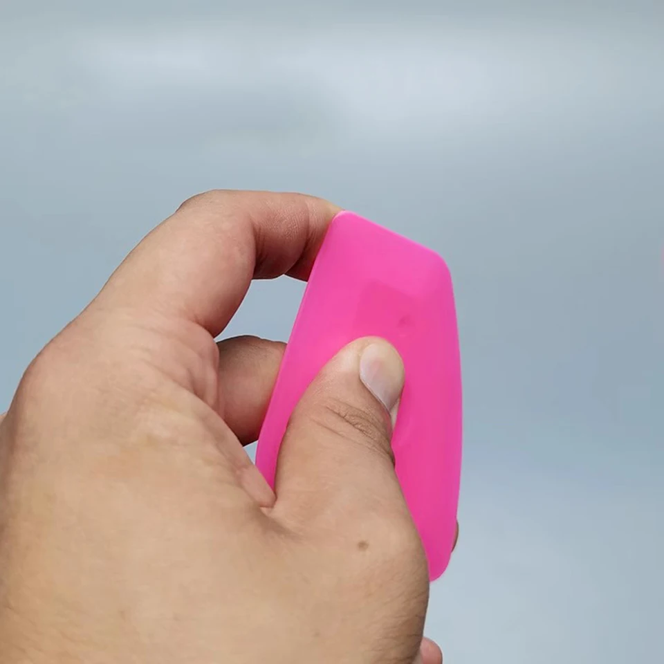 LIL’ CHIZLER Multi Edge Cleaning&Tucking Tool for Car Vinyl Wrap Installation,Polygon Trim Mini Squeegee for Film Finishing KLT