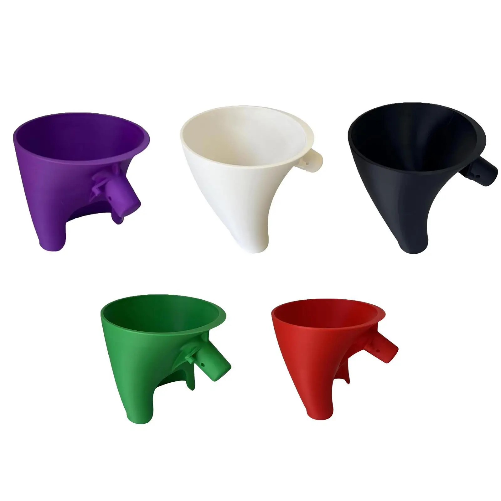 Flour Funnel Easy Clean Gift for Bakers Enables Guided Pouring Kitchen Accessories Lightweight Versatile Stand Mixer Attachment