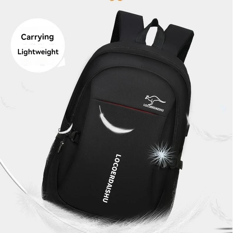 حقيبة ظهر للكمبيوتر المحمول للأعمال مع منفذ شحن USB (حجرة مقاومة للماء وواسعة |   أساسيات التنقل في الحرم الجامعي والمكتب)