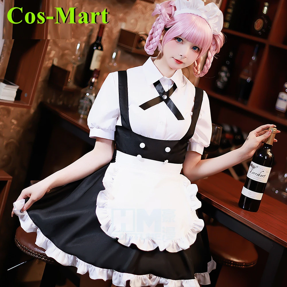 Anime Is the Order A Rabbit? Kirima Sharo Cosplay Costume Cute Maid Uniform Female Activity Party Role Play Clothing Custom-Make