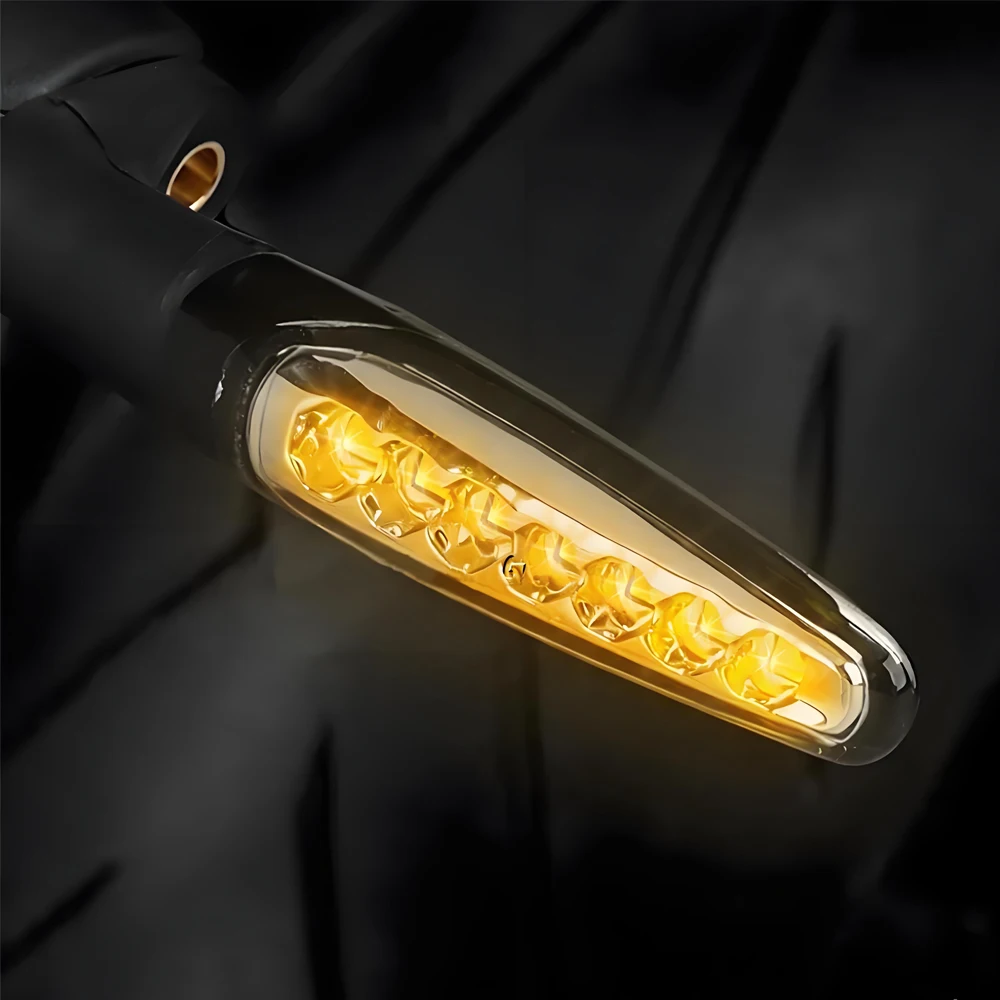 New motorcycle LED indicator light fluid steering suitable FOR Street Triple S 660cc Speed Triple 1200 RS Tiger 765 900 ﻿
