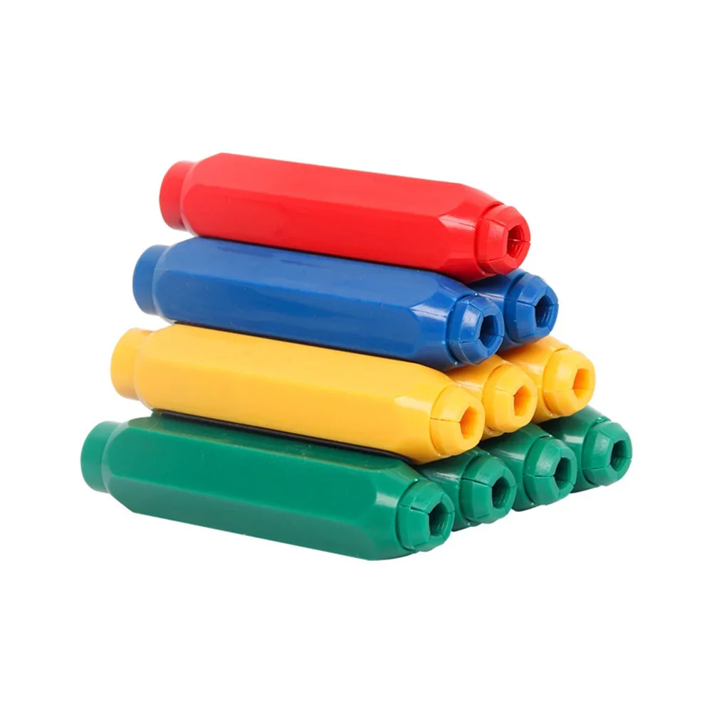 Color Dust-Free Chalk Holder Magnetic Not Dirty Hand Set School Teaching Office Supplies Plastic Chalk Clip Chalk Extender