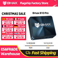 BMAX B10 Pro Mini PC Intel 13th Gen i7-13620H 10 Cores Max 4.9GHz 24GB LPDDR5 RAM 1TB SSD WiFi 6 Bluetooth 5.2