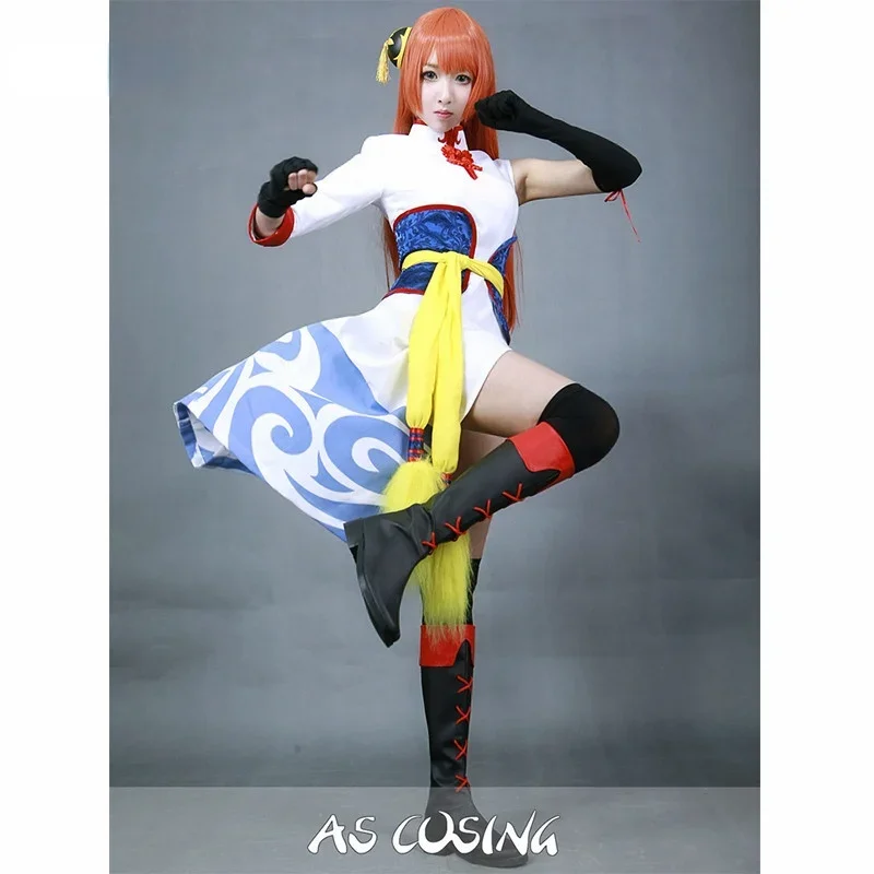 

Athemis Anime Outfits Gintama Chizuru Kagura Cospaly Costume cheongsam outfit Customize for adults and kids