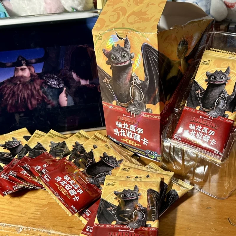 

Официальные коллекционные карты Kayou «Как приручить дракона», 1-я волна, набор «Полёт на ветру», коллекционные карты Беззубика для коллекционеров