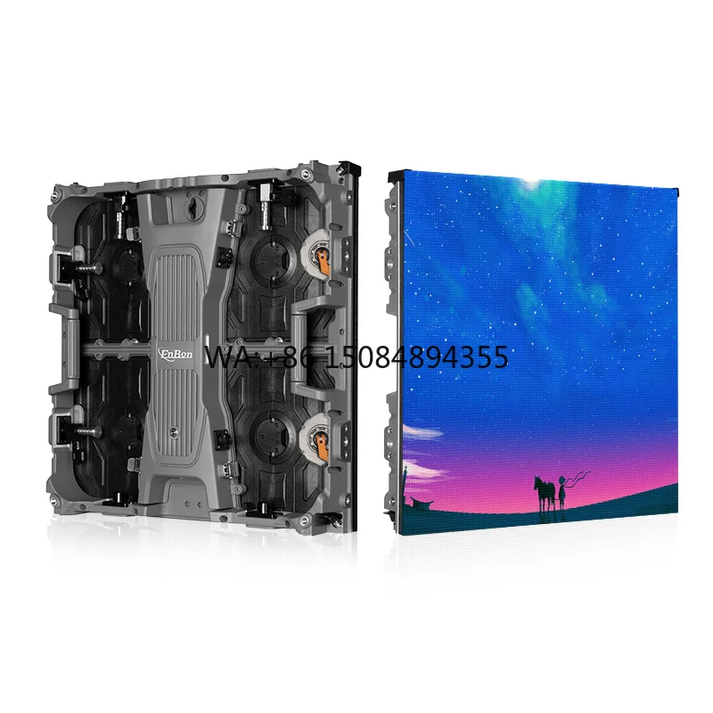 Enbon P2.6 P2.97 P3.91 Indoor Outdoor Event LED Screen Concert Stage Background Video Wall Module P3 Rental LED Display