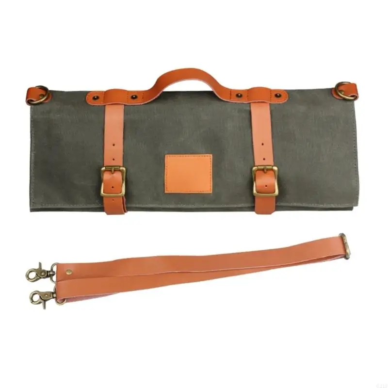 

Large Capacity Chefs Tool Roll Bag Foldable Cooking Tool Storage Carry Pouches