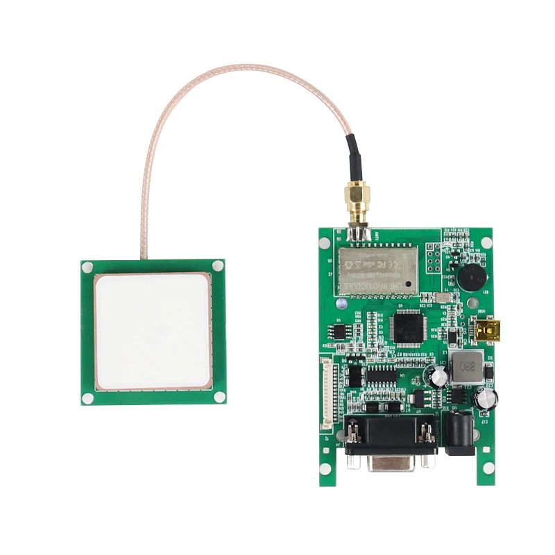 UHF RFID Reader Module Wiegand RS232 RS485 USB Communication 860-960Mhz RFID Module Development Kit with Antenna