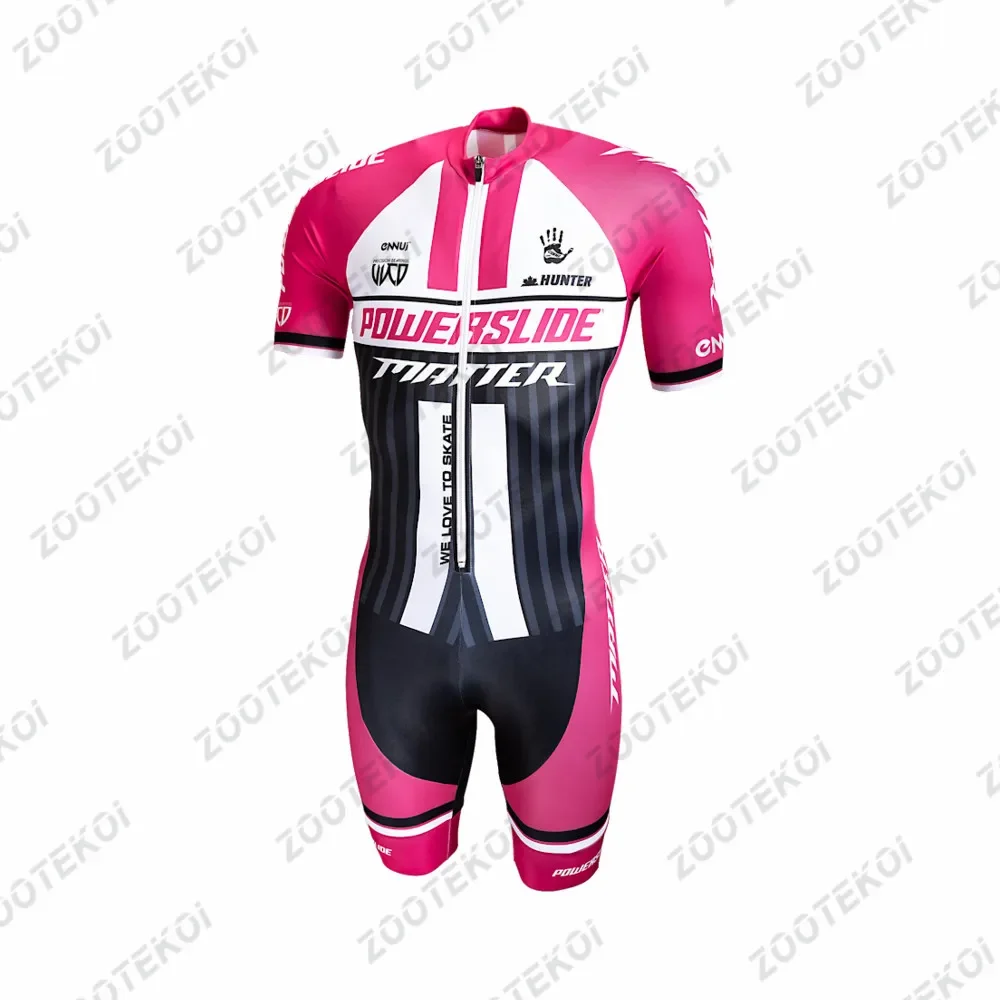 Sila Children's Cycling Jumpsuit Summer Short Sleeves Fast Skating Skating Clothing Ropa Ciclismo Pro Team Roller Skating Suit