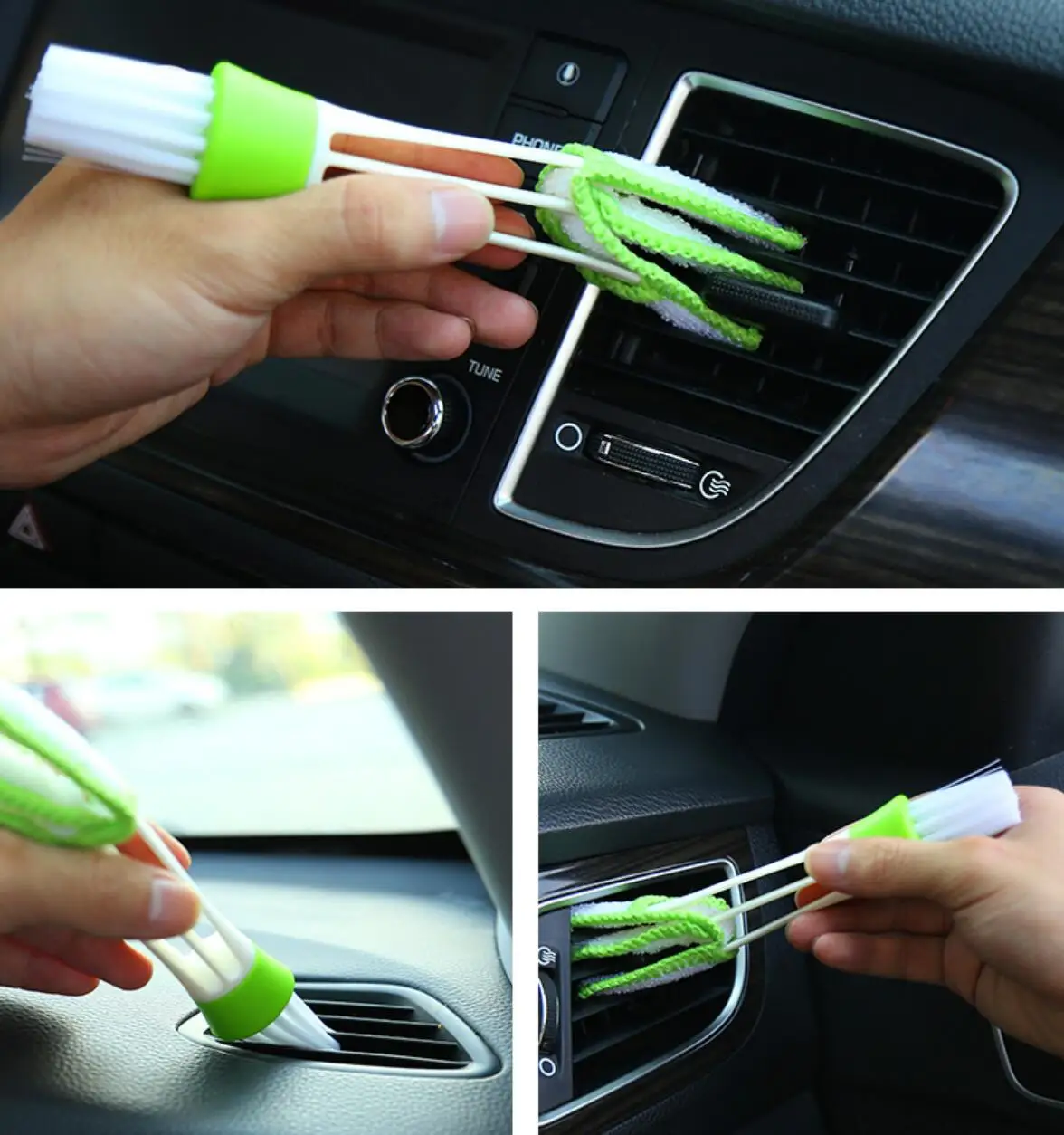 Brosse d'évent de sortie d'air de voiture pour Fiat Fior37, 595, 500, 500S, Toro, Fullback, Aegea 500X, Argo 500L, 124