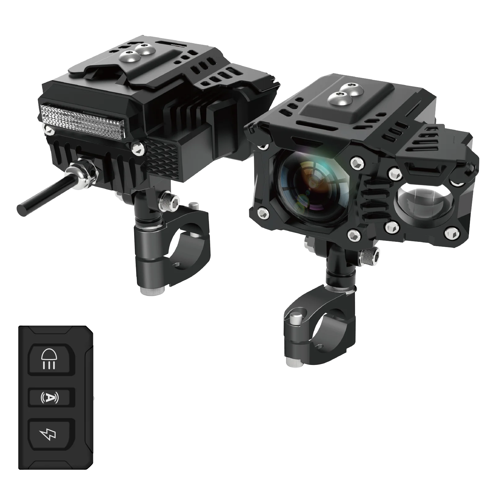 AlienRider  M901 Motorcycle Cornering Supplement Spot Light Electric Car LED Intelligent Sensitivity Quick Dismantling