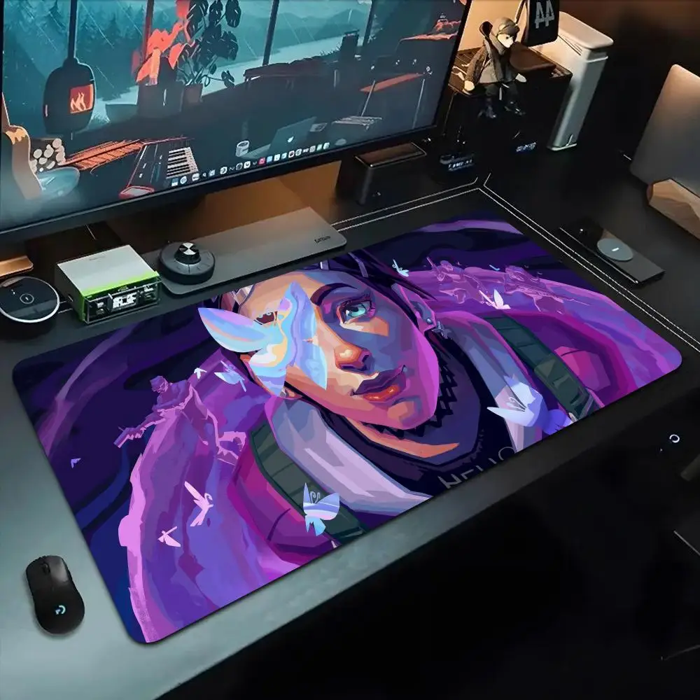 

Clove Valorant Mouse Pad 500X1000 mm Large Gaming Mousepad Gamer XL Rubber Otaku Keyboard Pad Laptop Desk Mat
