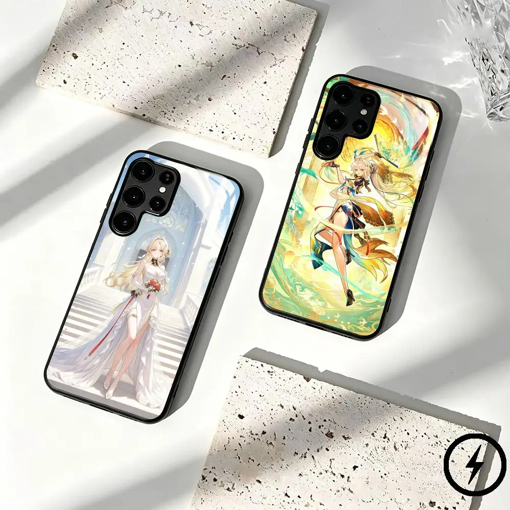 Wuthering Waves Suisui Phone Case For Samsung S26 S25 S24 S23 S22 S21 S20 Plus Ultra Fold A Glass Magnetic Case