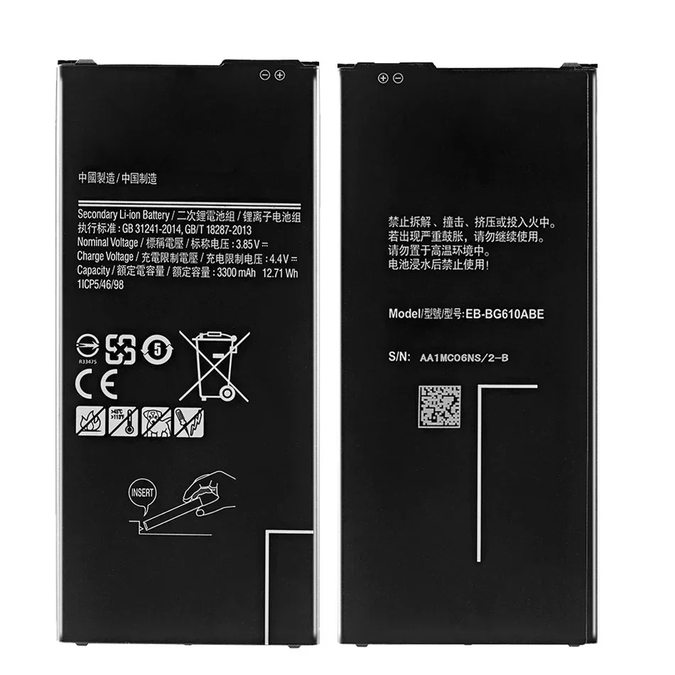 EB-BG610ABE Replacement Battery for Samsung Galaxy J6 Plus J6+ SM-J610F / J4+ J4PLUS 2018 SM-J415 / J4 Core J410 Batteries