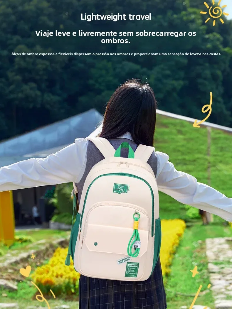 sunshine-8-point-lightweight-comfortable-school-bag-back-support-soft-material-double-shoulder-bag-for-elementary-and-middle