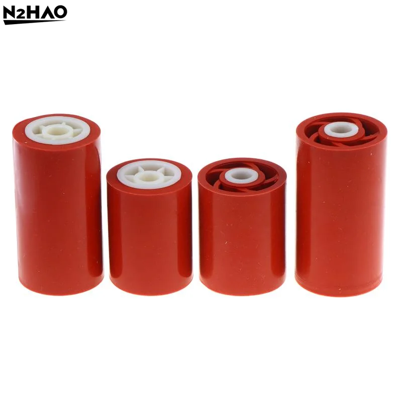 

1pcs Plastic Red Carton Sealer Rubber Wheel Spare Part Automatic Adhesive Tape Sealing Machine Press Wheel Roller