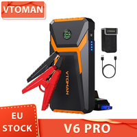 VTOMAN V6 PRO 2000A Car Jump Starter, with LED Light, Fast Charge, for Up 7.0L Gas and 5.0L Diesel Engines