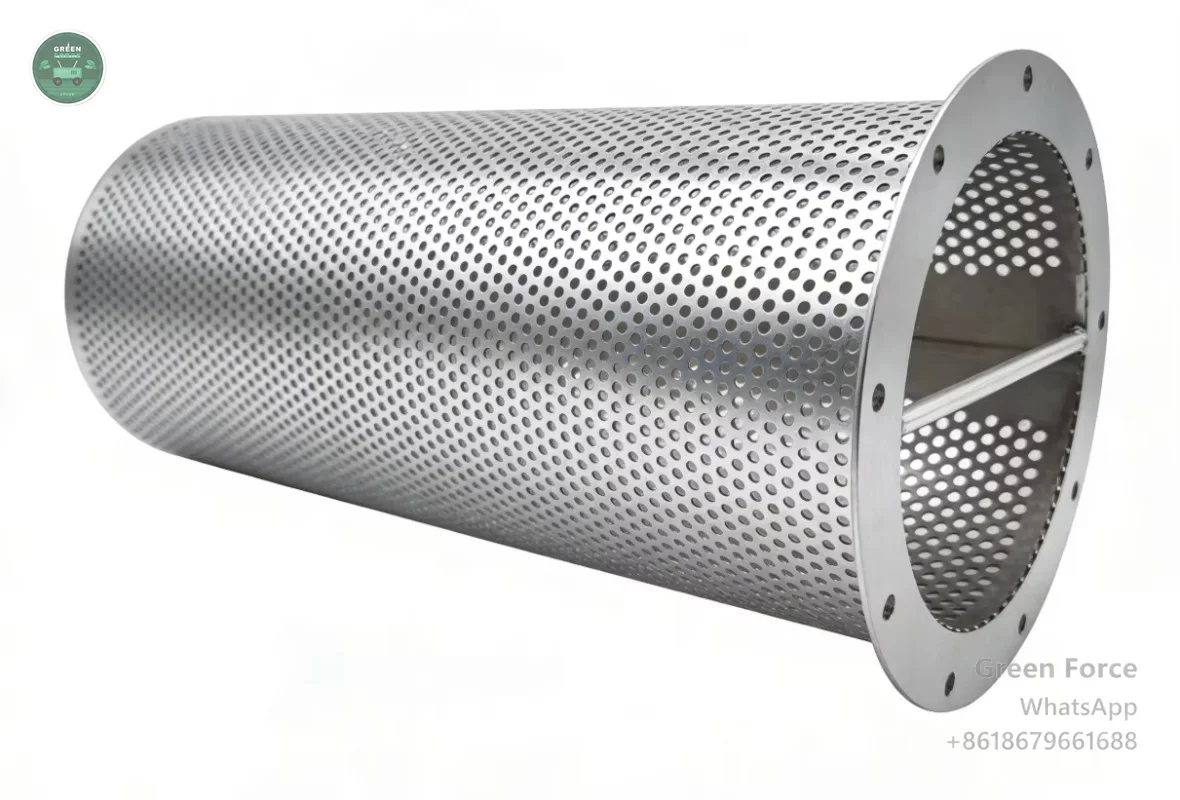 Stainless Steel Filter Basket SS316 Custom Sizes 80mm 100mm 150mm for Commercial Hospital Pharma Use