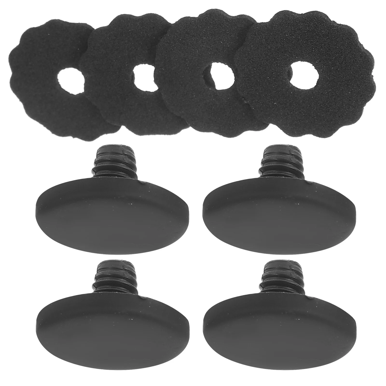 

4 set Top Cap Replacement 6Mm 8Mm Thread Plastic Repair Parts For Rain Sun Umbrella Accessories Patio Umbrella Top