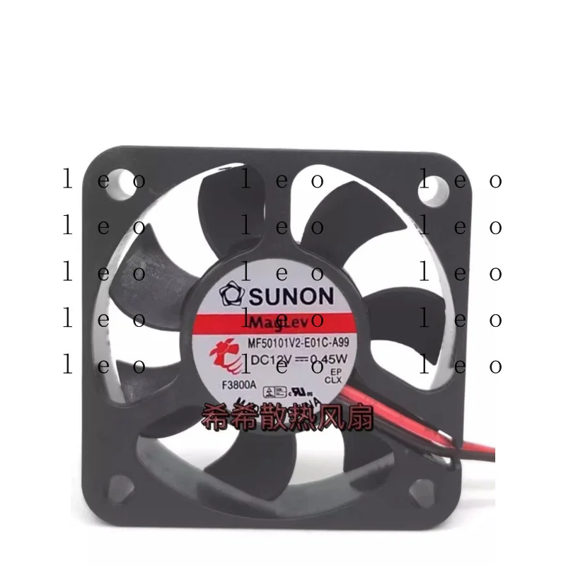 

BB for SUNON MF50101V2-E01C-A99 5010 DC12V 0.45W 5CM 2-Wire Silent Cooling Fan