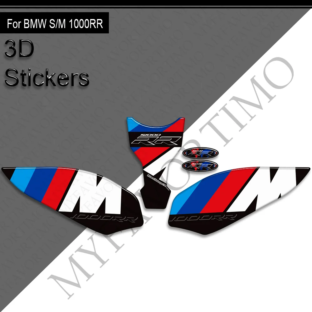 For BMW S1000RR S1000R S 1000 R RR S1000 S1000 M M1000R M1000RR Motorcycle Tank Pad Stickers Decals 2021 2022 2023 2024 2025