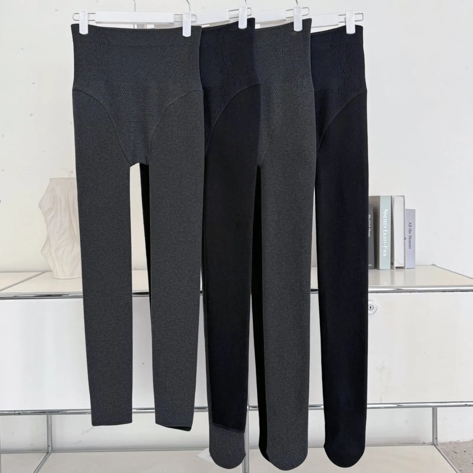 

Модные женские колготки больших размеров премиум-класса 260 г, колготки из вертикального хлопка с флисом грушевидной формы 9310