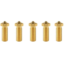 5pcs/Lot FLSUN SR 3D Printer Extruder Nozzle Super Racer Hotend Part Brass Print Head 1.75mm Consumables