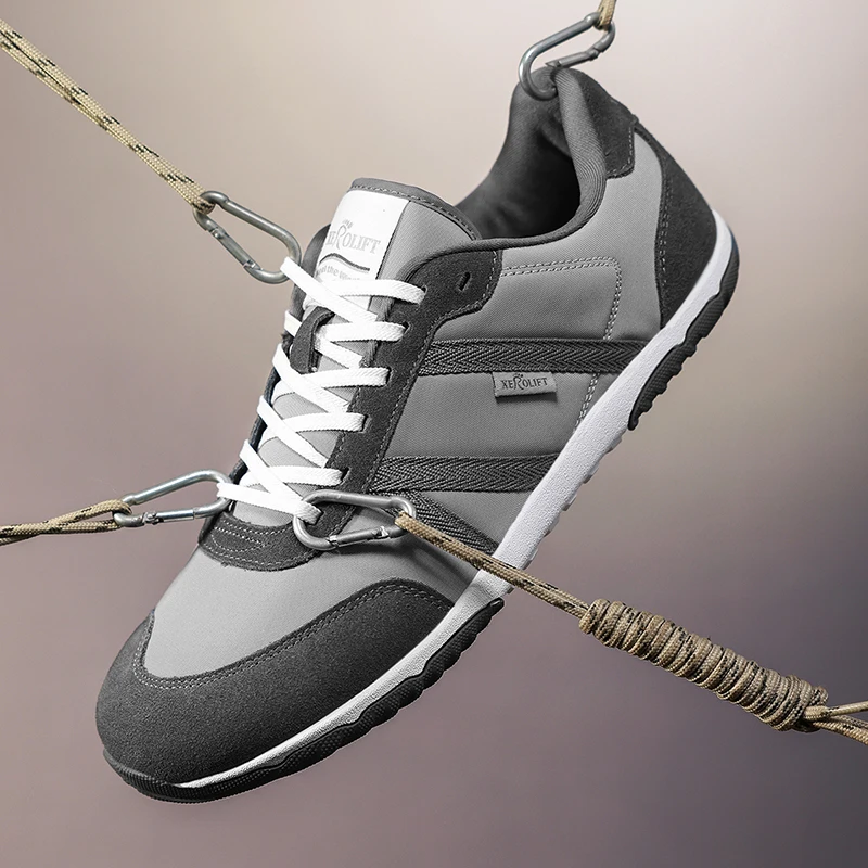 

2025 New Luxury Professional 4E Wide Foot Barefoot Shoes Non-slip Flat Jogging Shoe Comfortable Soft Sole Fitness Shoe 39-45