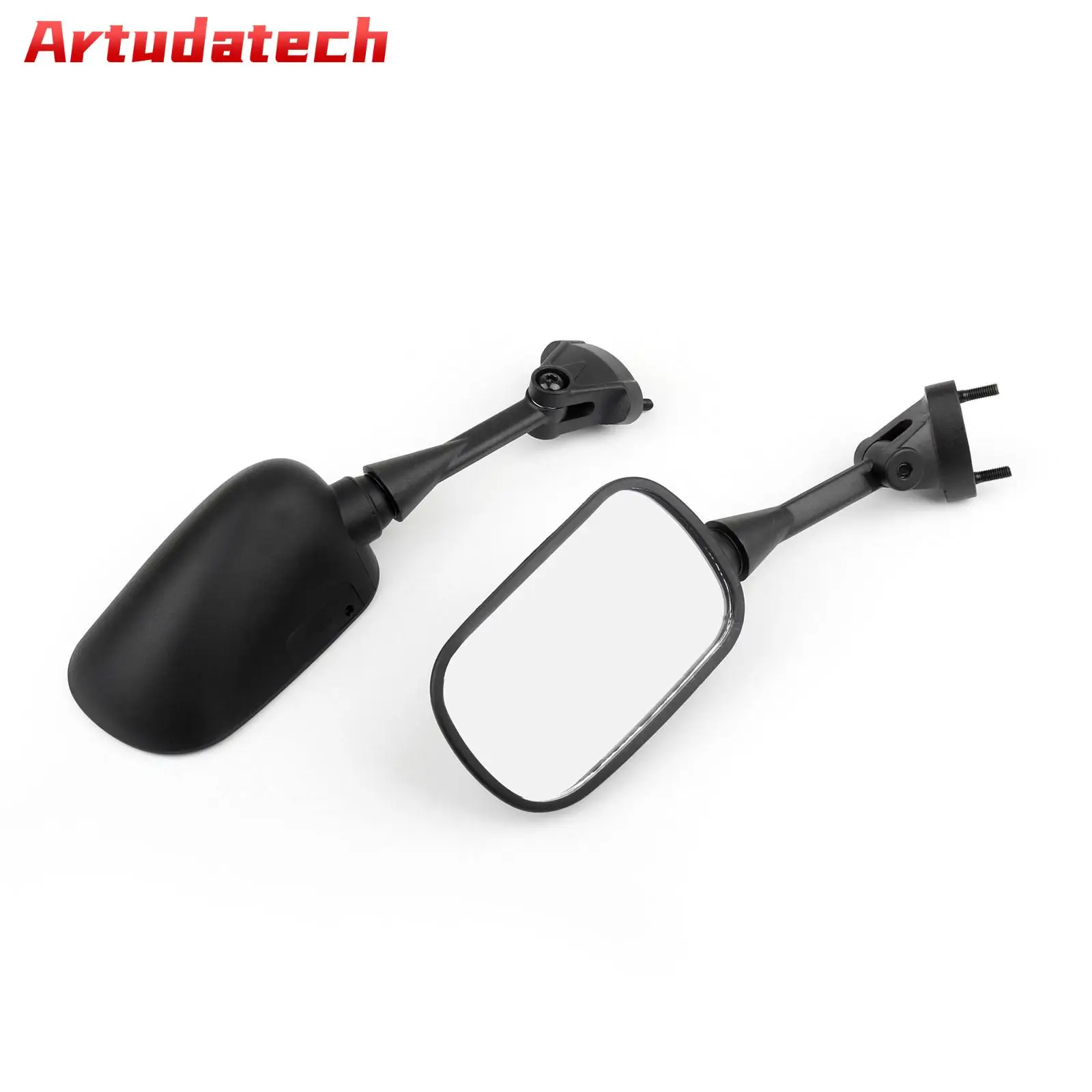 

Artudatech Side Rear View Mirrors For Kawasaki Ninja ZX6R 2005-2008 ZX 10R 2004-2008 Black 2006 2007