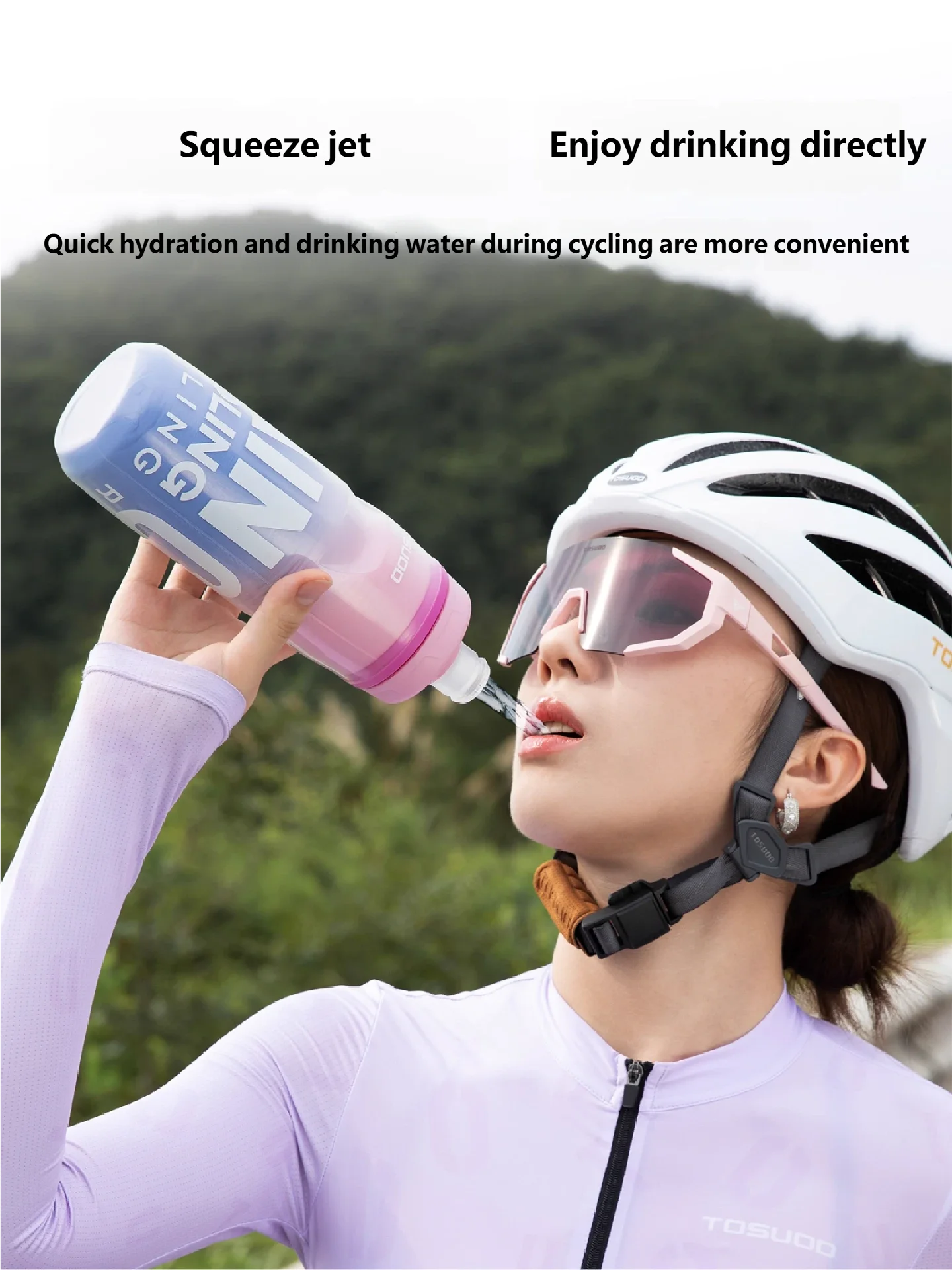 AliExpress TOSUOD 620ML Cycling Keep Cold Water Bottle MTB Road Bike Portable Cup Lightweight Outdoor Cycling Water Bottle Bike Accessory