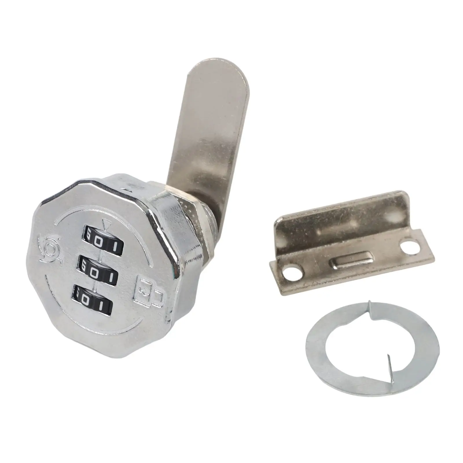 Cupboard Drawer Lock 3-Digit Password Lock Easy To Operate Customizable Code Lock For Enhanced Security For Motor Homes
